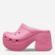Женские мюли Crocs Siren Clog HrP 208547-6VZ 42-43 (M9/W11) 27 см Розовые (196265462193) - изображение 4