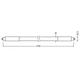 Лампа трубка LED 7W 549mm 230V 1050lm 4000K G5 двустороннє підключення [4099854552540] Ledvance LEDTUBE T5 - зображення 5