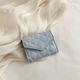 Женский кошелек из экокожи, трифолд компактный и стильный B6263-1 Grey - изображение 1