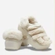 Женские кроксы утепленные Crocs Stomp Lined Quilted Clog Stucco 208938-160 36-37 (M4/W6) 22 см Светло-серые (196265482498) - изображение 4