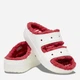 Жіночі шльопанці Crocs ClassicCozzzyHolidaySweaterSdl Mlt 209227-90H 36-37 (M4/W6) 22 см Білий/Червоний (196265452897) - зображення 2