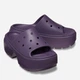 Женские шлепанцы Crocs Stomp Slide DkI 209346-5AS 41-42 (M8/W10) 26 см Фиолетовые (196265800803) - изображение 2