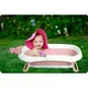 Складна дитяча ванночка Ricokids з електронним термометром, 51×21,5×10 см, біло-рожева - зображення 10