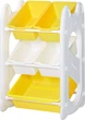 Дитячий стелаж Mealux Coral Mini Yellow (KD-E021 Yellow) - зображення 1