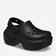 Женские кроксы Crocs Stomp Clog Blk 209347-001 33-34 (M2/W4) 20 см Черные (196265595389) - изображение 3