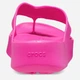 Женские вьетнамки для пляжа Crocs Getaway Platform Flip PCs 209410-6TW 42-43 (W11) 27 см Розовые (196265721450) - изображение 4