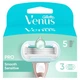 Змінні картриджі для гоління (леза касети) жіночі Gillette Venus Deluxe Extra Pro Smooth Sensitive касети 3 шт - зображення 2