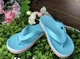 Жіночі в'єтнамки Crocs Bayaband Flip Ice Blue/Melon (40-41, бірюзовий) - зображення 2