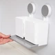 Полка клеящаяся глубокая MVM BP-7 пластиковая Белая (BP-7 WHITE) - изображение 8