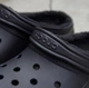 крокси Класік утеплені Чорні Crocs Classic Lined Black (44-45, чорний) - зображення 10
