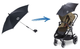 Parasol do wózków Cybex czarny 515404007 (4063846039562) - obraz 2