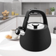 Чайник нержавеющий Maestro 2.5л черный (MR-1318-BLACK) черный - изображение 1