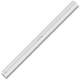 Linijka szkolna Linex 1050M 50 cm Grey (5701221101358) - obraz 2