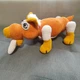 Тигр большой 58 см игрушка вязаная ручная робота hand made - изображение 1