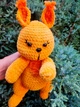 Белочка 30 см игрушка вязаная подарок сувенир ручная работа - изображение 4