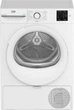 Beko Сушильна машина тепловий насос, 8кг, A++, 55см, дисплей, підсвітка барабану, пар, білий - изображение 1