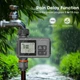 Таймер для поливу ECF SGW01 Таймер подачі води з LCD екраном автоматичний полив програмування до 15 днів Сірий (М4320324) - зображення 4