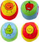 Zestaw miękkich piłeczek dla malucha LEAN Toys Owoce 4 szt 24355 (5905991054832) - obraz 4