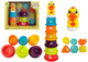 Sorter-piramidka edukacyjny dla dziecka LEAN Toys Zbuduj wieżę 5367 (5905323218703) - obraz 2