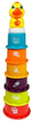 Sorter-piramidka edukacyjny dla dziecka LEAN Toys Zbuduj wieżę 5367 (5905323218703) - obraz 3
