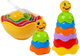 Пірамідка-стаканчик для дитини LEAN Toys Черепашки 7170 (5904665996287) - зображення 2