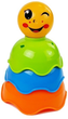 Пірамідка-стаканчик для дитини LEAN Toys Черепашки 7170 (5904665996287) - зображення 4