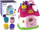 Sorter-domek edukacyjny LEAN Toys z klockami Różowy 15200 (5905515355858) - obraz 2