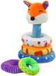 Piramidka pluszowa edukacyjna LEAN Toys Lis Kolorowa 17535 (5905991003847) - obraz 4