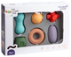 Zestaw miękkich klocków sensorycznych LEAN Toys Kolorowy 6 szt 22634 (5905991049838) - obraz 1