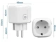 Розумна WiFi розетка Smart 16А 3680Вт з моніторингом енергоспоживання Управління через телефон Біла - зображення 2