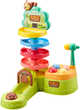Tor dla kulek interaktywny LEAN Toys z katapultą i młotkiem 22855 (5905991052043) - obraz 4