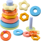 Piramidka sensoryczna LEAN Toys 17 cm 22862 (5905991052111) - obraz 2