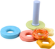 Piramidka sensoryczna LEAN Toys 17 cm 22862 (5905991052111) - obraz 4