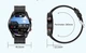 Смарт годинник HW20 (Фітнес-трекер з функцією Bluetooth дзвінка, Пульсометр, Крокомір, Тонометр) чорний - зображення 3