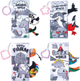 Zestaw miękkich sensorycznych książek LEAN Toys 4 szt 22889 (5905991052388) - obraz 3