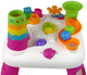 Stolik interaktywny LEAN Toys z sorterem Różowy 12228 (5904665999721) - obraz 4