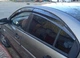 Дефлектори вікон вітровики Hyundai Accent 06-10 4шт SUNPLEX Хендай Акцент АМ0053978 - зображення 3