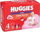 Подгузники-трусики Huggies Little Movers/Pants 4 Jumbo 9-14 кг для девочек 36 шт (5029053564258) - изображение 2
