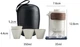 Набір Travel Tea Set для чайної церемонії із сумкою Білий (167C28B7D894) - зображення 8