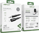 Kabel Acefast MFI Lightning - mini-jack 3.5 mm nylon 1.2 m Czarny (6974316280583) - obraz 5