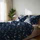 Комплект постельного белья Zastelli Евро 200х220 см Birds on Blue Front Бязь (2555000009334) - изображение 2