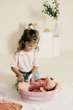 Ванна для пупса Smoby Toys Бебі Ньорс з електричним душем та підсвічуванням з аксесуарами (7600220386) (3032162203866) - зображення 6
