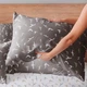 Комплект постельного белья Zastelli Евро 200х220 см Birds on Brown Front Бязь (2555000009372) - изображение 2