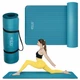 Коврик (мат) спортивный 4FIZJO NBR 180 x 60 x 1 см для йоги и фитнеса Sea Green (P-5905973406697) - изображение 1