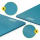 Коврик (мат) спортивный 4FIZJO NBR 180 x 60 x 1 см для йоги и фитнеса Sea Green (P-5905973406697) - изображение 7