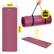 Коврик (мат) спортивный 4FIZJO NBR 180 x 60 x 1.5 см для йоги и фитнеса Burgundy (P-5905973406710) - изображение 10