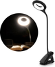 Lampa biurkowa Hurtel LED z klipsem Czarna (9145576237588) - obraz 2