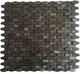 Мозаика Dune 188766 Halley Gunmetal 28.4*30 серая металлическая - изображение 1