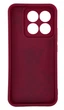 Чехол Shock Case Print для Xiaomi 14T бампер силиконовый бордовый с рисунком бабочки - изображение 2