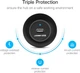USB хаб UGREEN Round HUB 4 Ports adapter (1m, 4шт USB-A, USB 2.0). Black - зображення 3